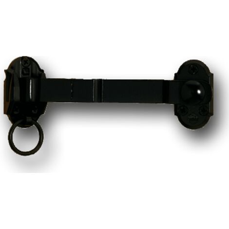 MACO Ladenmittelverschluss 1-flügelig ls m. Schließzapfenplatten Schwarz