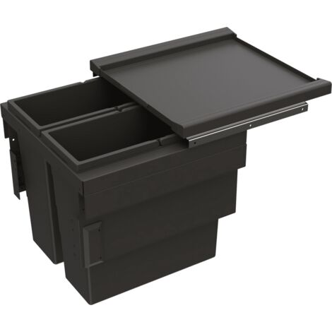 Hettich Cargo Synchro 450, 2 x 18 L, dunkelgrau (1/4)