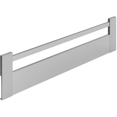 Hettich Schubkasten-Front,  ArciTech,  9122853, Korpusb. 600mm,  Aluminium pulverbeschichtet (1/2)