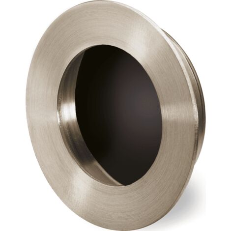 MRLION Muschelgriff Aus Messing, 40 Mm Durchmesser - Perfekt Für Schiebetüren Und Schränke