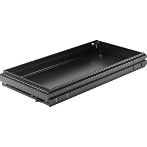 Hettich Büroschrank-Stahlschubkasten,  Systema Top 2000 1078965,  Stahl schwarz