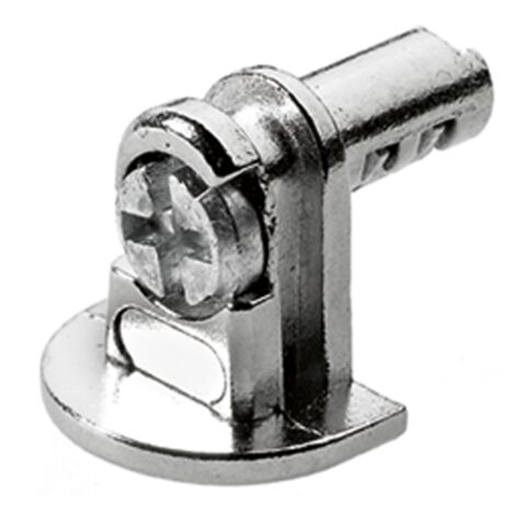 Hettich Bodenträger,  Schnellmontageverriegelung,  Alfa Stop 9132005, Zapfen Ø 5mm,  ZDG