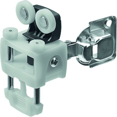 Hettich WingLine L Laufteil bis 12 kg Türflügelgewicht mit Schließautomatik,  links