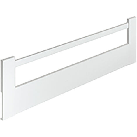 Hettich Schubkasten-Front,  ArciTech,  9122888, Korpusb. 500mm,  Aluminium pulverbeschichtet (1/2)