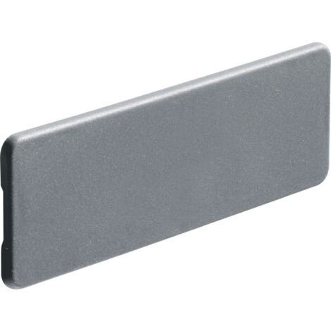 Hettich Möbel-Zierkappe,  für Schubkasten,  InnoTech,  60779,  Kunststoff grau