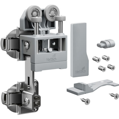 Hettich WingLine L Beschlagset fuer Faltschiebetuersysteme leicht m.