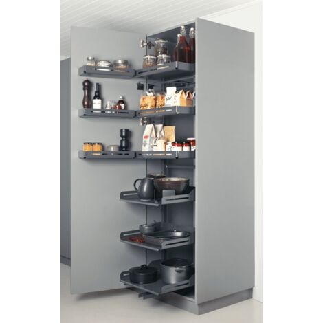 peka Hochschrankauszug Set - Pleno Plus mind.lichte Höhe 1600 mm, 7 Tablare