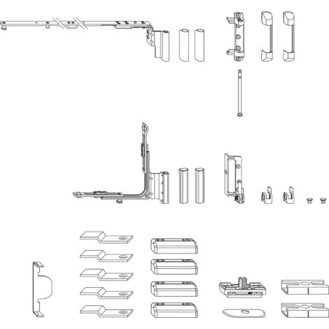 Grundkarton Winkhaus RC-N.2 Überschlag 18 mm, Nutlage 9 mm links