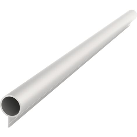 Athmer Schutzprofil BO-20,bandseitig für Bänder Ø=20 mm, silberfarbig eloxiert, für stumpfe Türen,5-445-1750