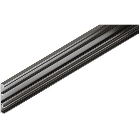 Hawa Clip-Blende zu Laufschiene Junior 80/100 B Alu eloxiert L= 2500 mm