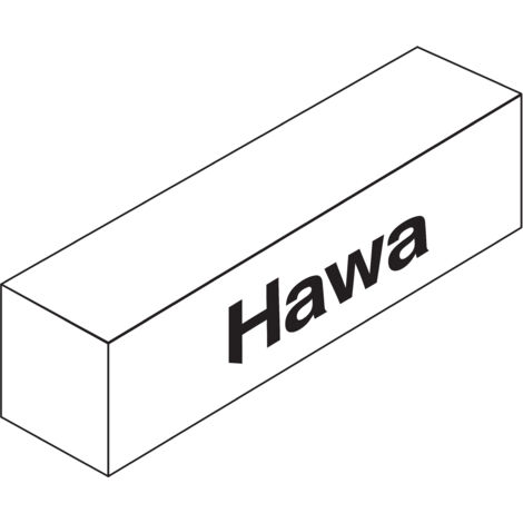 Hawa Blendenendstück-Set Porta 60/100 HC mit Fixierklammer 7 (1/2)