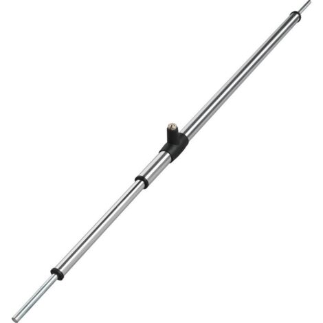 ABUS FT-Stangenschloss abschließbar TELE-Z 220 2200mm AL0125 Stahl verchromt
