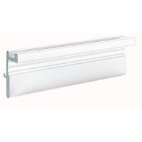 Hettich MB-Laufprofil, für Falttürsysteme, L 2400mm, 25kg, WingLine 230, 79013, weiß