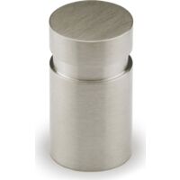 Hettich MB-Knopf, Monacum, 9070957, Ø 10mm, H 25mm, Edelstahl, edelstahl gebürstet