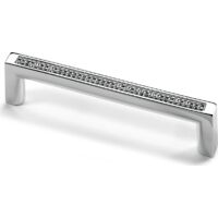 Hettich Griff Saturnia, Bohrabst. 128 mm, Verchromt glanz