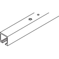 Hawa Laufschiene LM 2000 mm eloxiert gebohrt (Typ Junior 40)