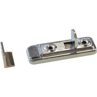 dormakaba Möbelriegel, Stahl verzinkt gerade, L: 60mm