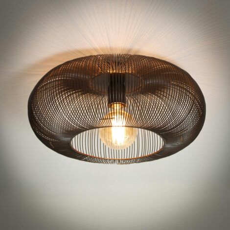 Plafonnier filaire forme disque RALF (1/4)