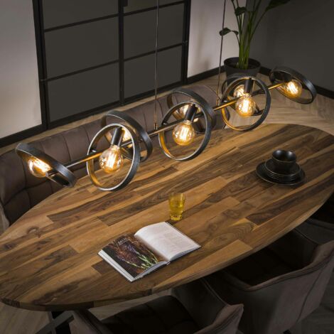 Suspension luminaire 8 anneaux RALF (1/5)