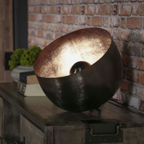Lampe à poser industrielle cloche noire GM TRIBECA (1/5)
