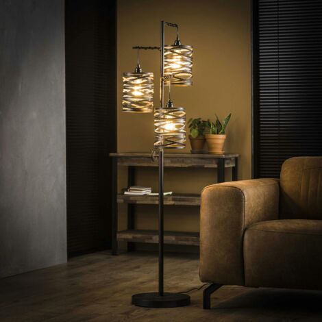 Lampadaire ruban 3 abat-jours RALF (1/5)