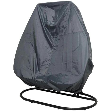 Housse Imperméable Pour Fauteuil Suspendu - Tissu Oxford 210D Anti-UV - 115x190 Cm - Fermeture éclair - 3
