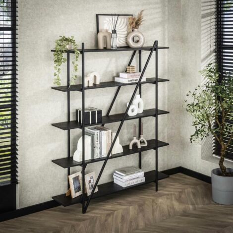 Etagère de salon moderne 5 plateaux RALF (1/5)