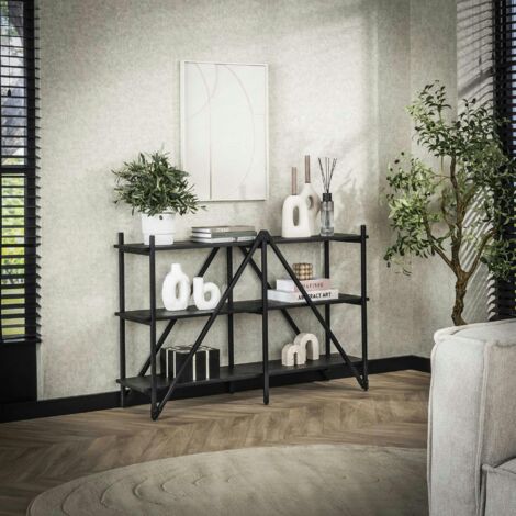 Etagère de salon moderne 3 plateaux RALF (1/5)