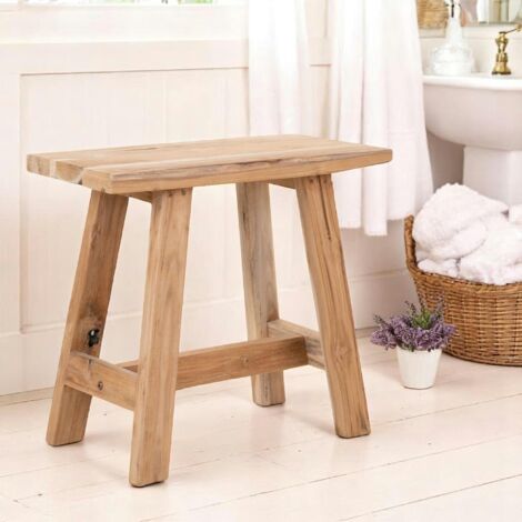Tabouret en teck NARA (1/5)