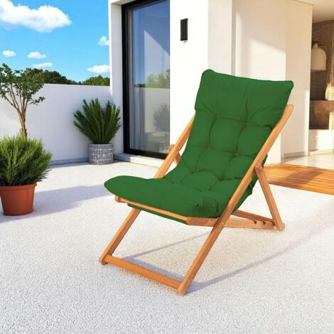 Chilienne verte confort - pliante, inclinable SORA (1/5)
