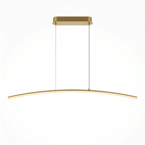 Suspension LED design - arc doré style minimaliste AVA (1/5)