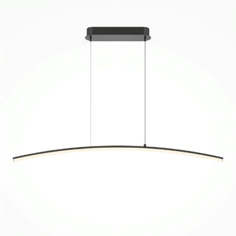 Suspension LED design - arc noir style minimaliste AVA (1/5)
