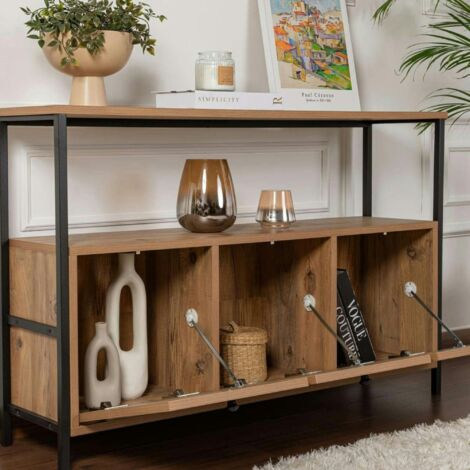 GIANTEX Console Avec Tiroir, Table d'Entrée en Bois 71 x 30 x 71 cm, Étroite de Canapé Avec Pieds en Pin, d'Appoint Pour Couloir, Salon, Entrée ( Noir