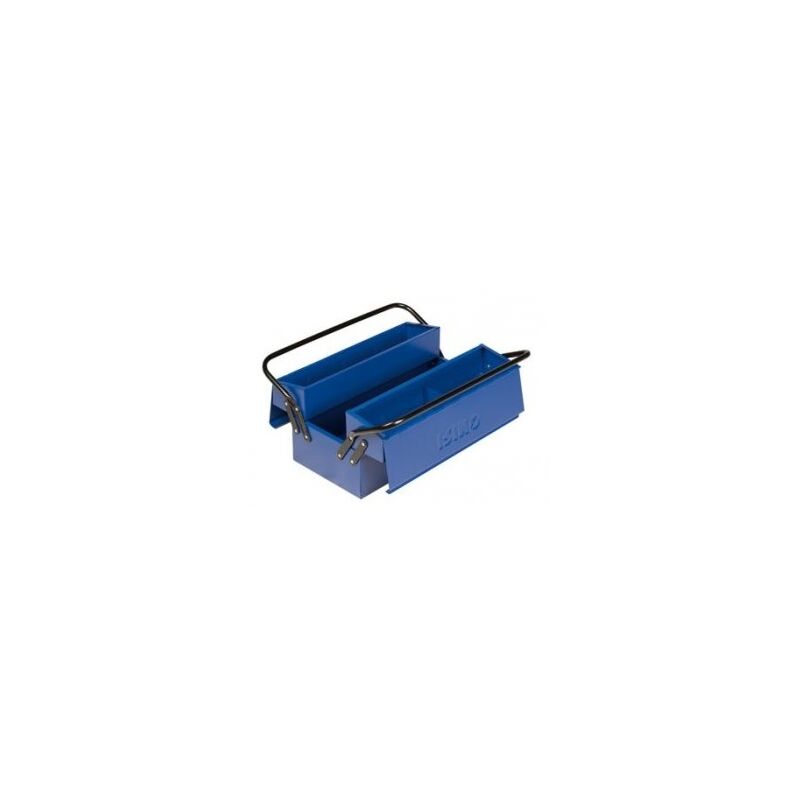 CAJA PORTAHERRAMIENTA 2 ASAS Y 3 BANDEJAS 400X210X190MM -IRI - BAHCO