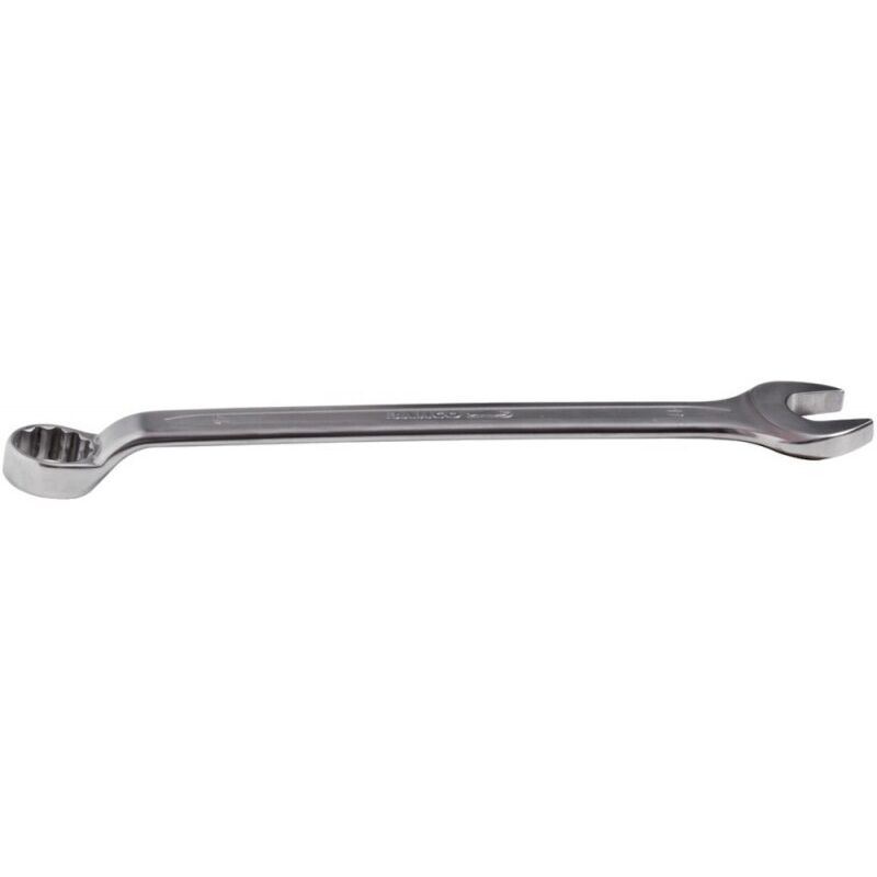 LLAVE COMBINADA ACODADA 18 EMB – Verchromte Ringschlüssel, Länge 208 Mm, Beidseitig Markiert