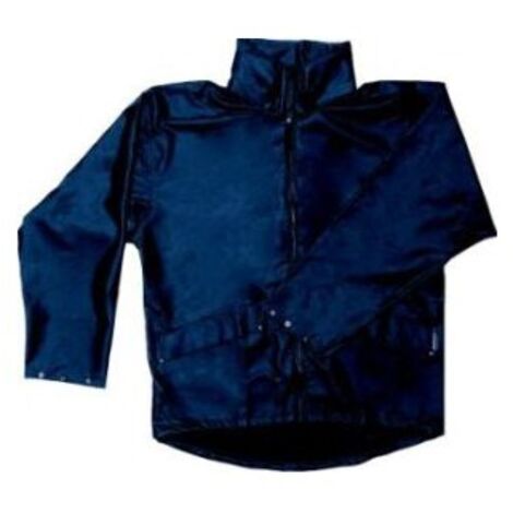 Chaqueta de lluvia Voss, PU-Stretch TXXL negro