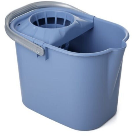 CUBO AZUL PALOMA C/ESCURRIDOR RECTANGULAR 16L
