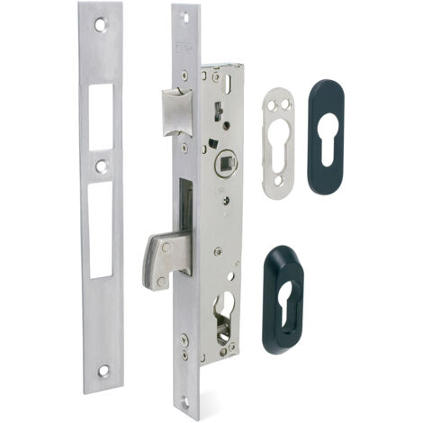 Cerradura Metalica Embutir 25X20Mm 2240203Ai Inox Picaporte/Palanca  Tesa