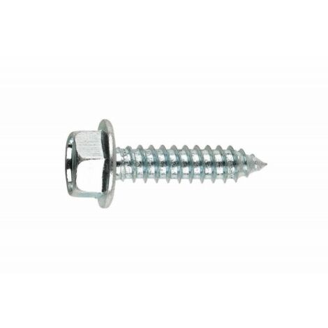 Tornillo para chapa - Cabeza hexagonal - Zincado 6,3 x 32 - Caja de 500