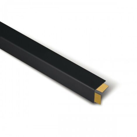 ANGULO PVC 25X25MM LONG.250CM ADHESIVO NEGRO - BRINOX
