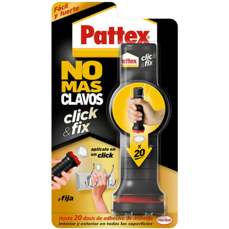 -CAHERSA- Adhesivo de Montaje No Mas Clavos PATTEX Click & Fix