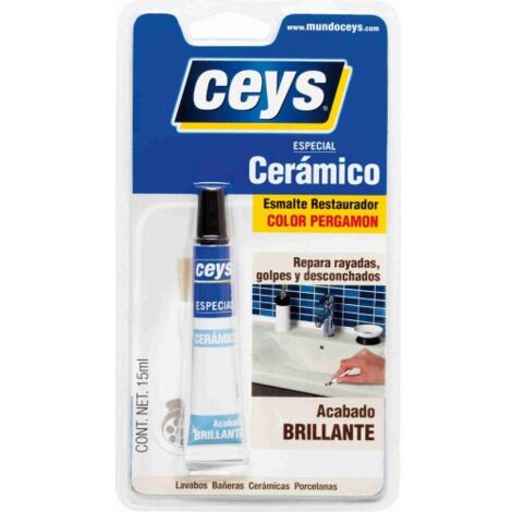 Esmalte restaurador Cer�mico Ceys Pincel Pergamon 15ml