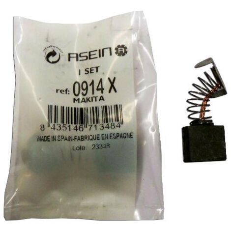 FPLUS escobillas makita 0914x 7.0x18.0x16.0 blister 2 unidades