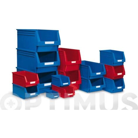 CLASIFICADOR APILABLE PLASTICO N 53 ROJA 336 X 160 X 130 MM - 253102