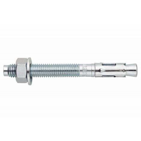 Anclaje macho de carga pesada - Varilla galvanizada - Arandela galvanizada M10 x 100 Ø10 - Caja de 100