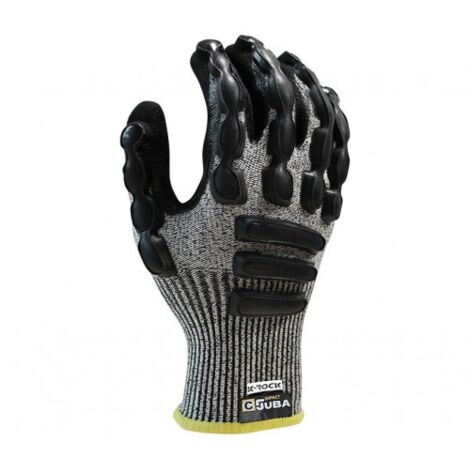 4550IM/9 GUANTE ANTI IMPACTO FIBRA K-ROCK RECUBIERTO NITRILO SANDY. - JUBA