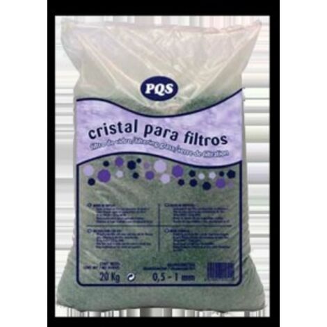 CRISTAL PARA FILTROS 1-3 MM SACO 20 KG - PQS