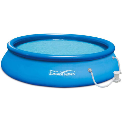 PISCINA REDONDA HINCHABLE 366X76 C/DEPURADORA 5.454 L
