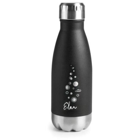 Botella inoxidable Negra Edan 260 ml. (1/2)