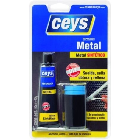 Reparador Superficie Metal Bic 40Ml+40Gr Metalceys Ceys